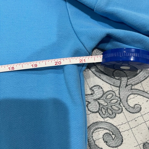 ZYIA Sky Blue Uppercut Cropped Pullover XXL Hoodie - Picture 13 of 13